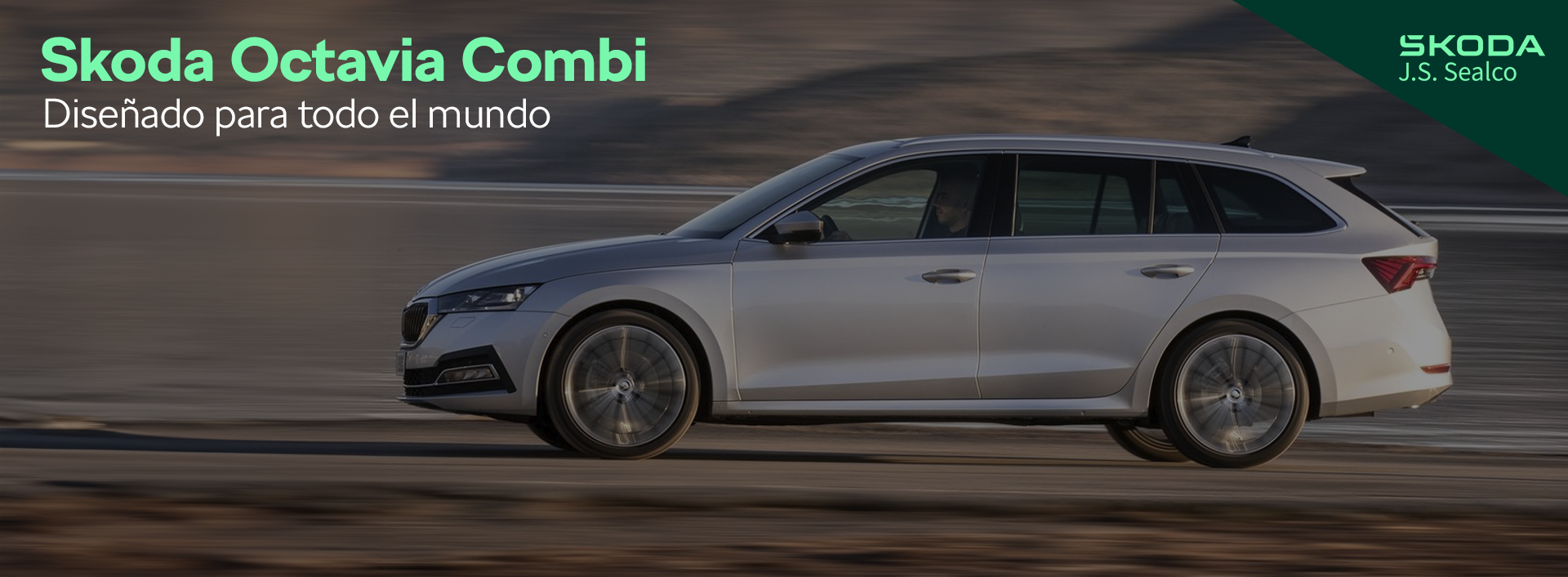 Octavia combi banner